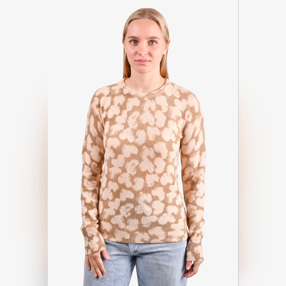 Like new S Equipment cashmere heart patterned crewneck sweater - Picture 10 of 12